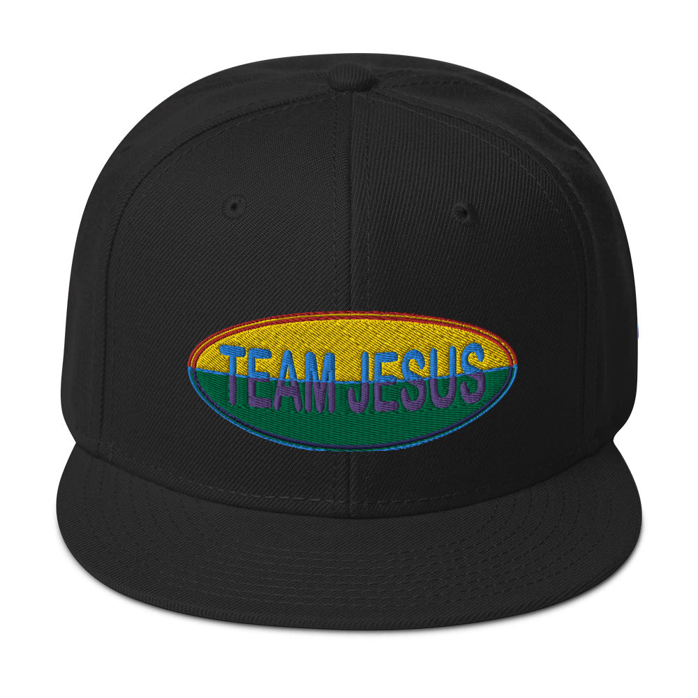 One Flesh Team Jesus Snapback Hat