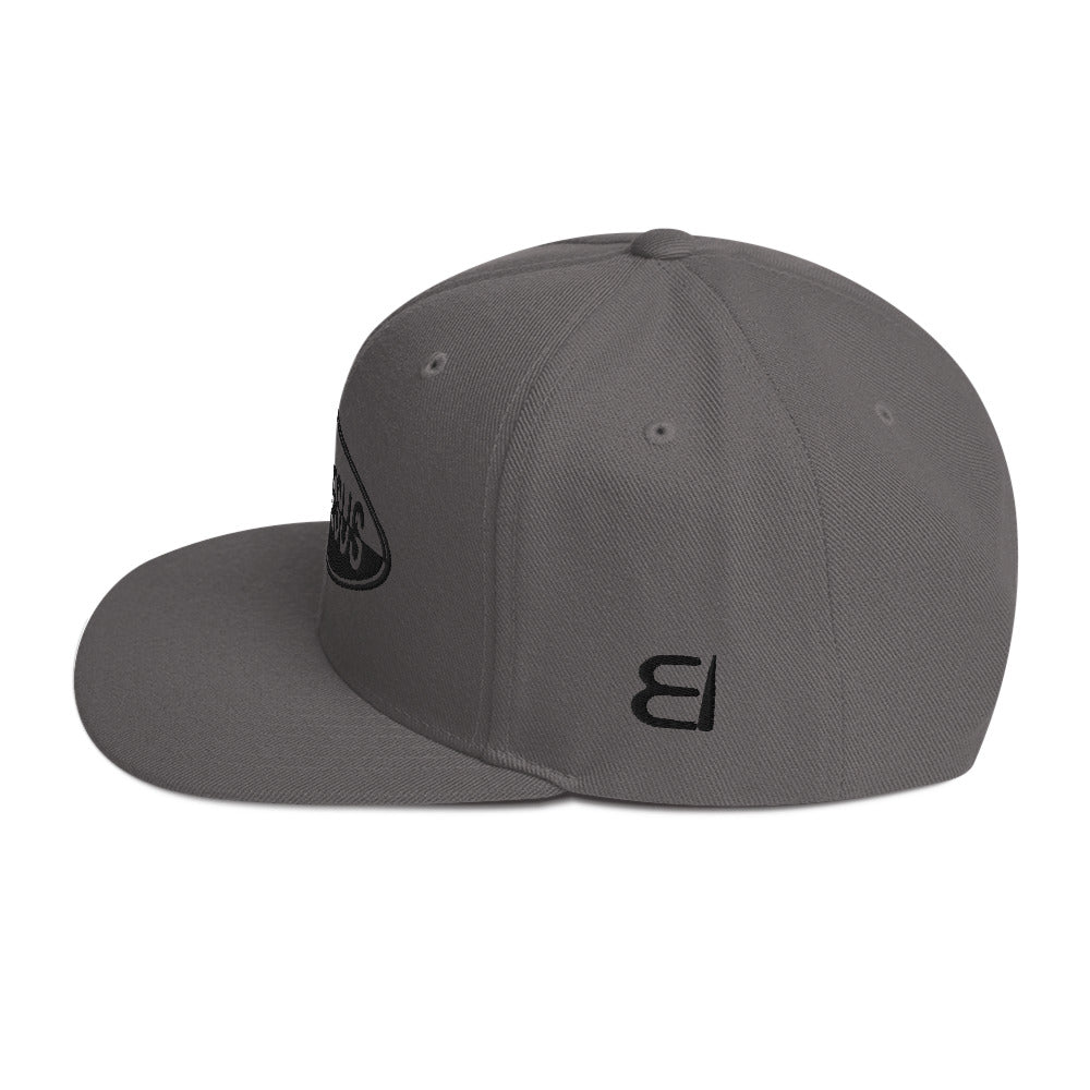 One Flesh Team Jesus Snapback Hat Black