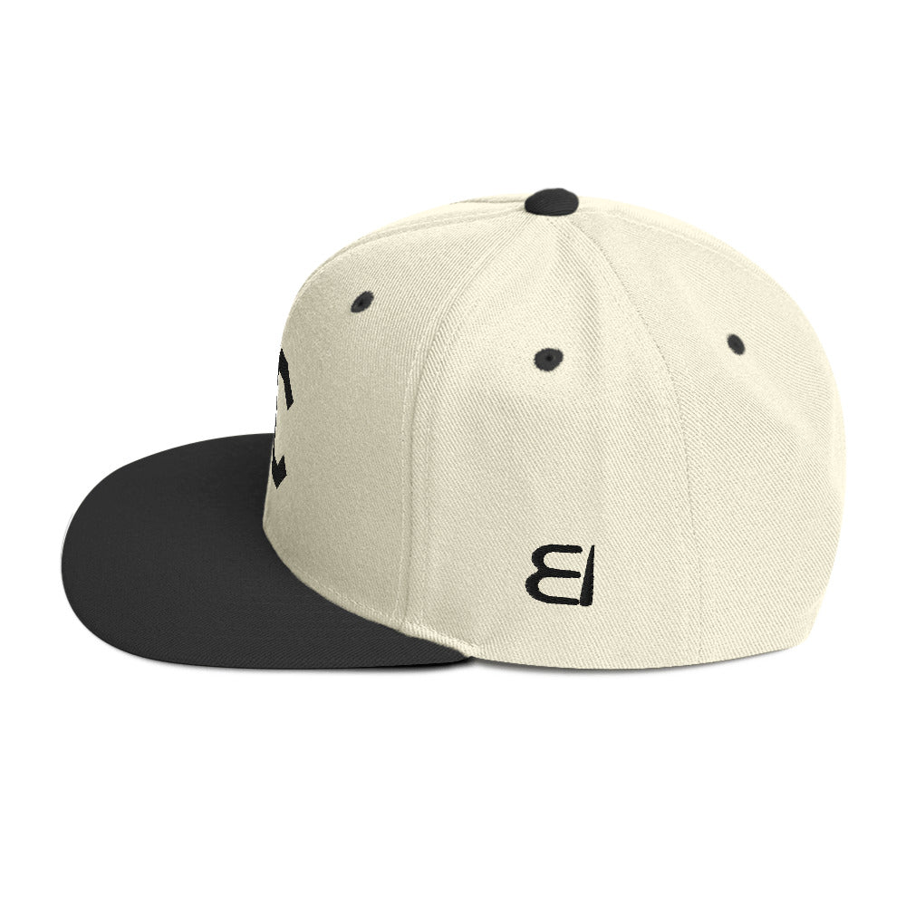 One Flesh JC Snapback Hat Black