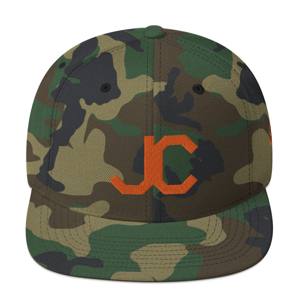 One Flesh JC Snapback Hat Orange