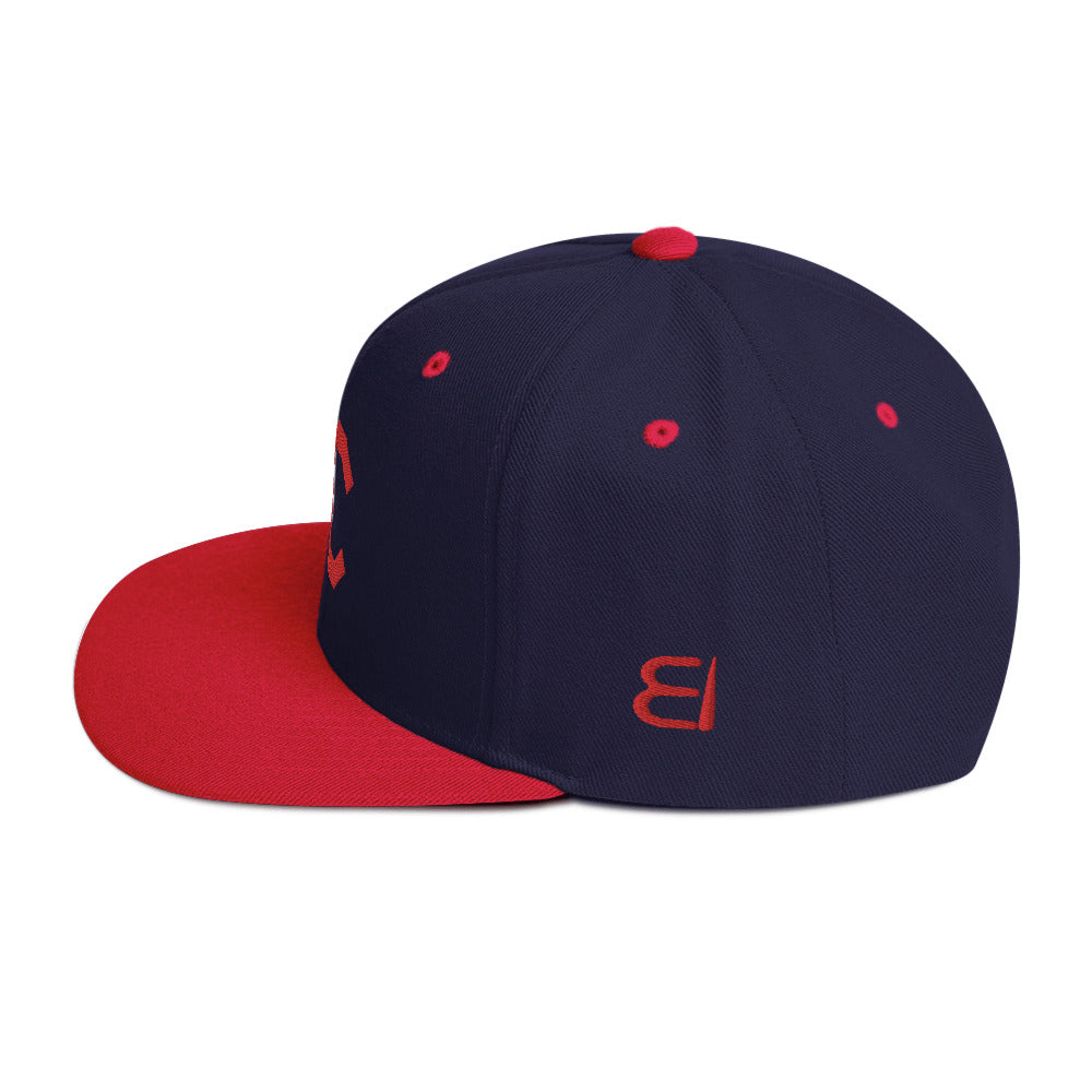 One Flesh JC Snapback Hat Red