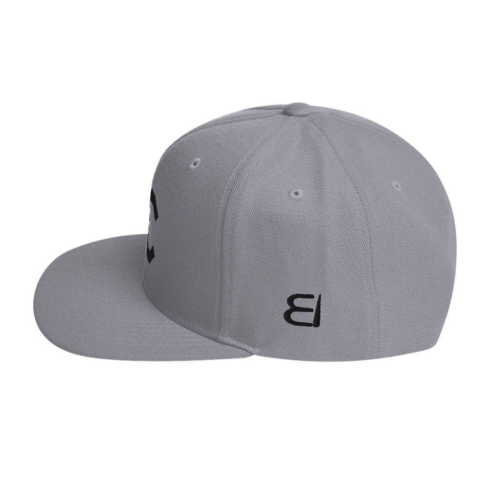 One Flesh JC Snapback Hat Black